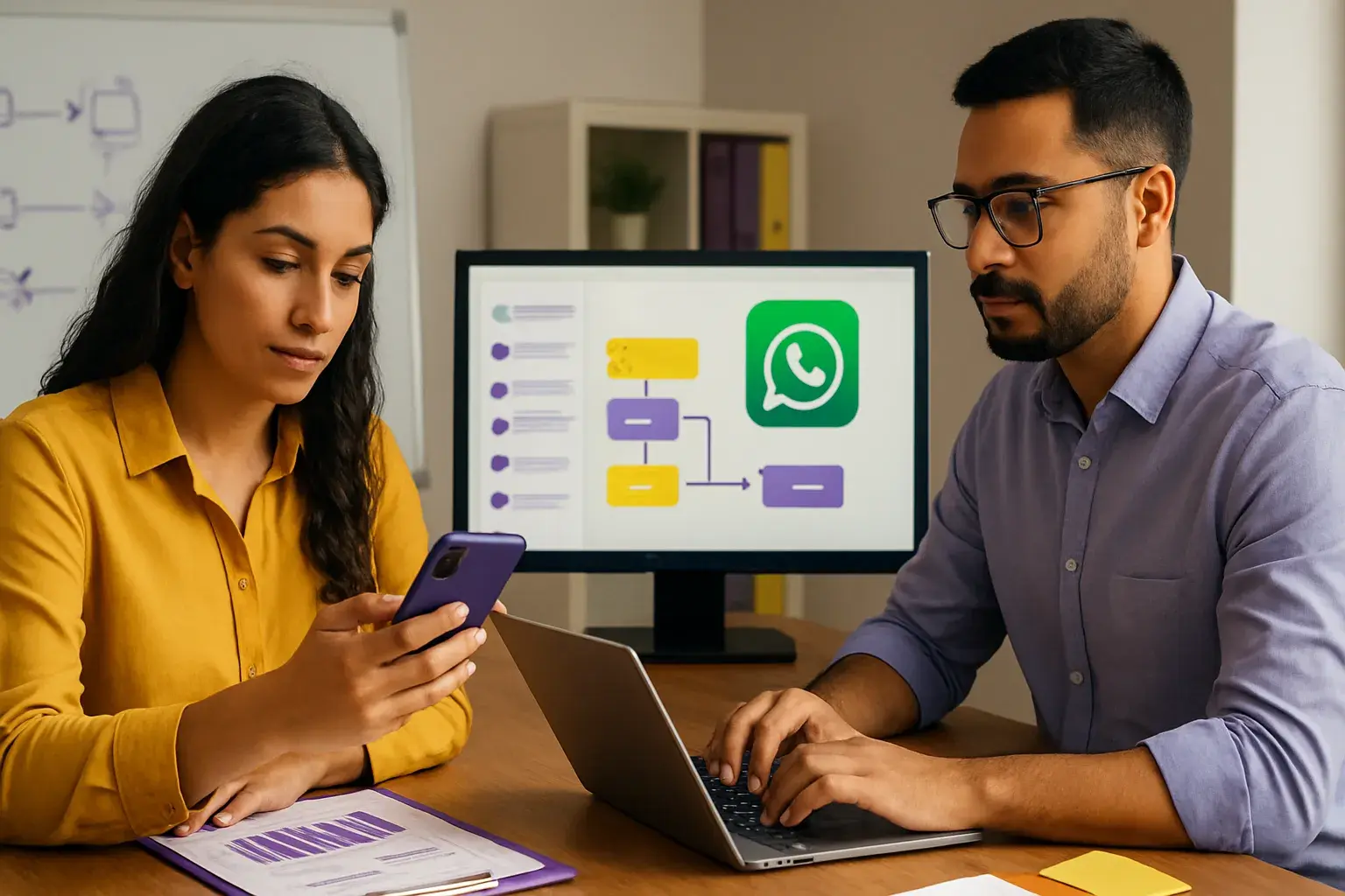 Portada del artículo como-automatizar-whatsapp-para-una-pyme: automatizar WhatsApp para una pyme.