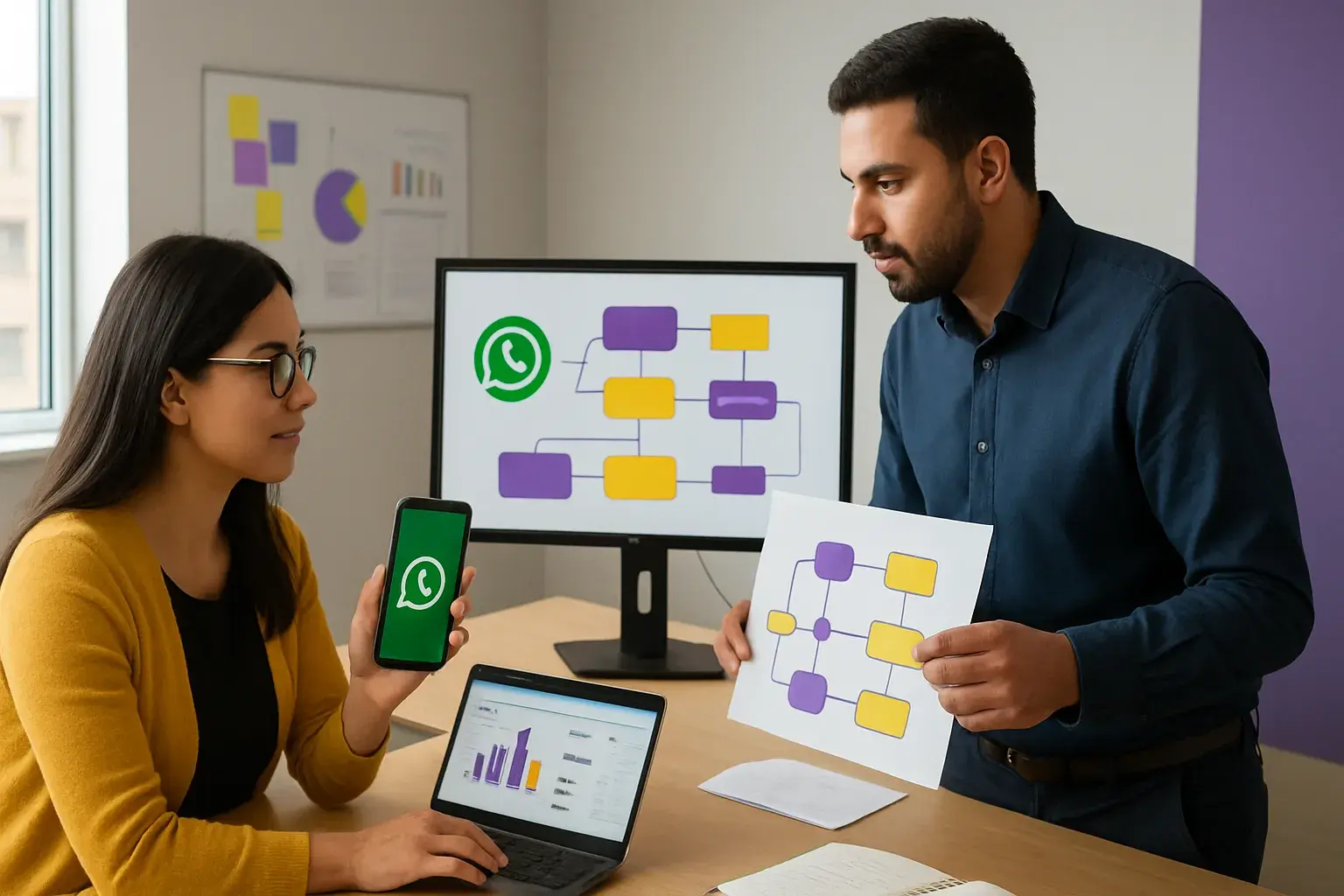 Portada del artículo como-conectar-whatsapp-con-los-procesos-internos-de-una-empresa: conectar WhatsApp con los procesos internos de una empresa.