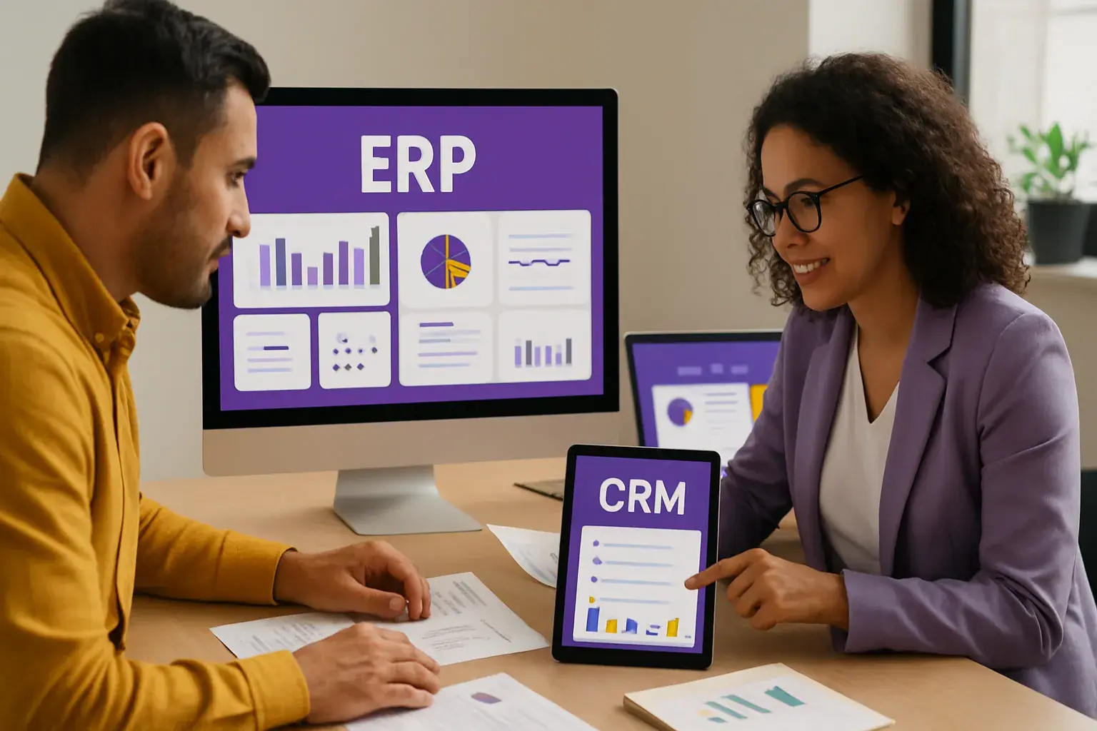 Portada del artículo erp-vs-crm: ERP vs CRM.