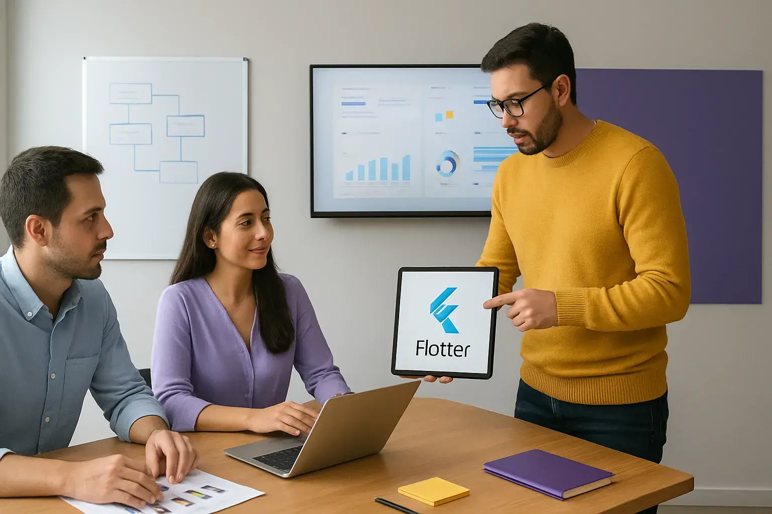 Portada del artículo flutter-vs-desarrollo-nativo: Flutter vs desarrollo nativo.