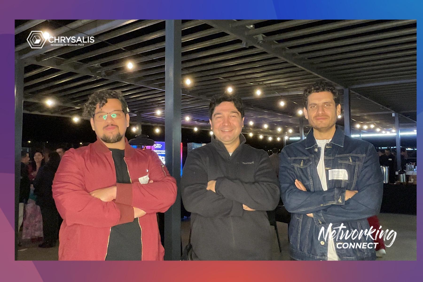 Integrantes de Código Startup en el evento Networking Connect