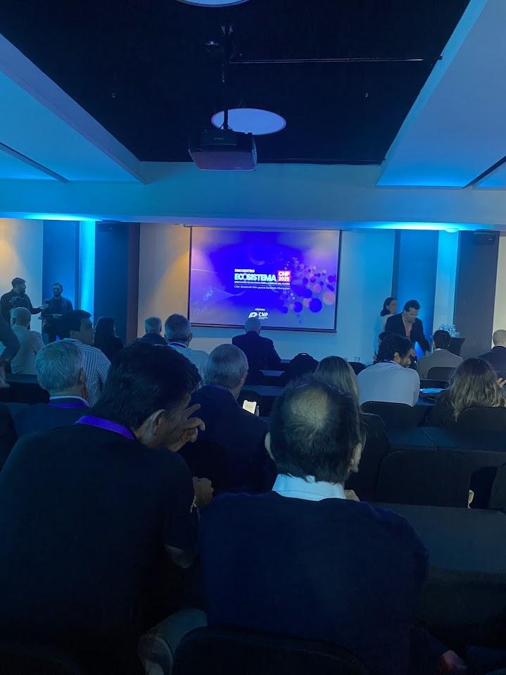 Auditorio de una charla del encuentro Ecosistema
